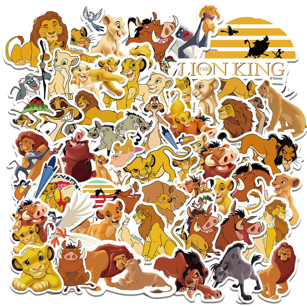 50pcs The Lion King Stickers