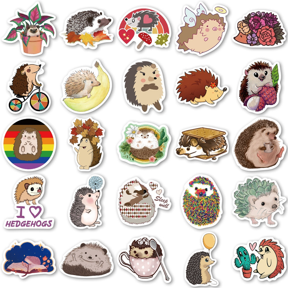 50pcs Hedgehog 2 Stickers