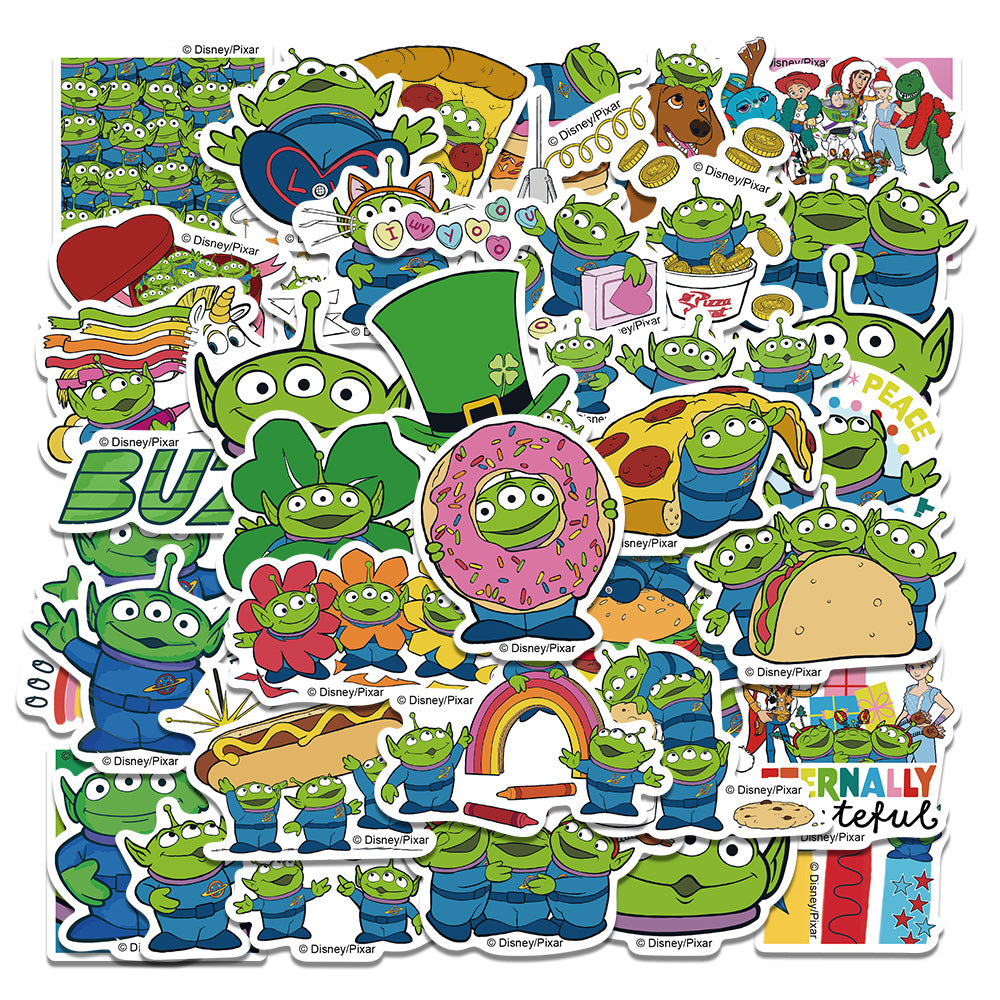 42pcs Alien Stickers