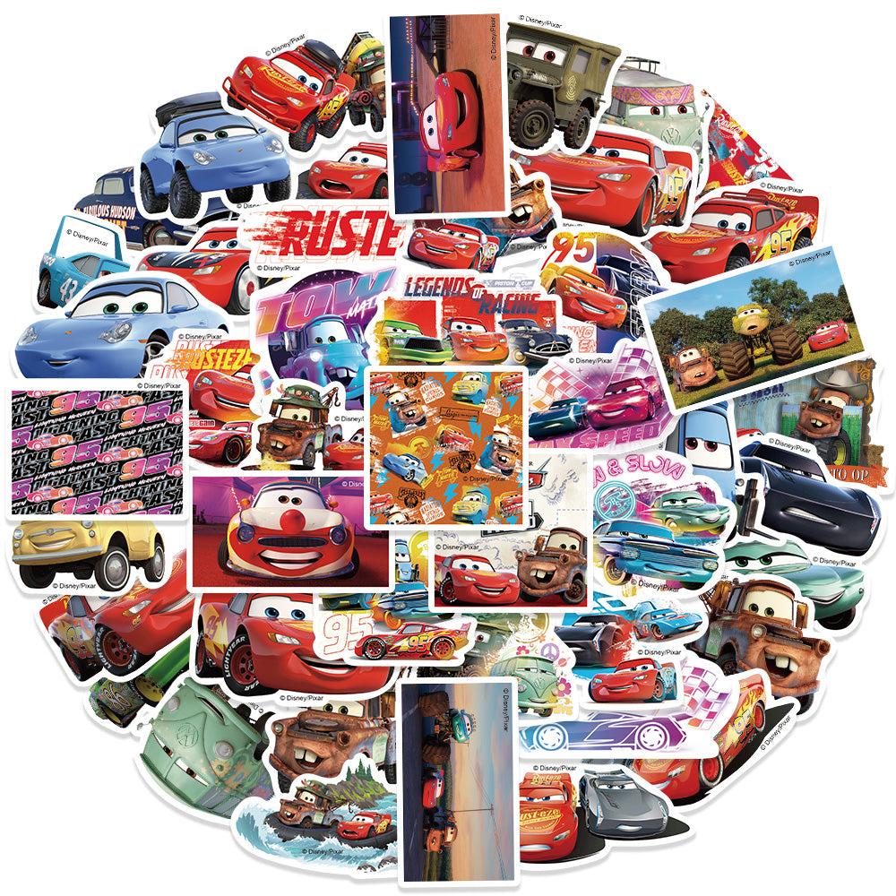 50pcs Total Racer Stickers