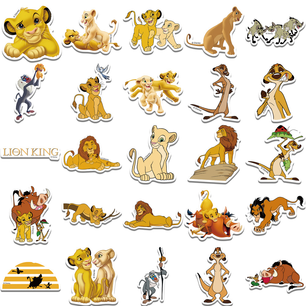 50pcs The Lion King Stickers