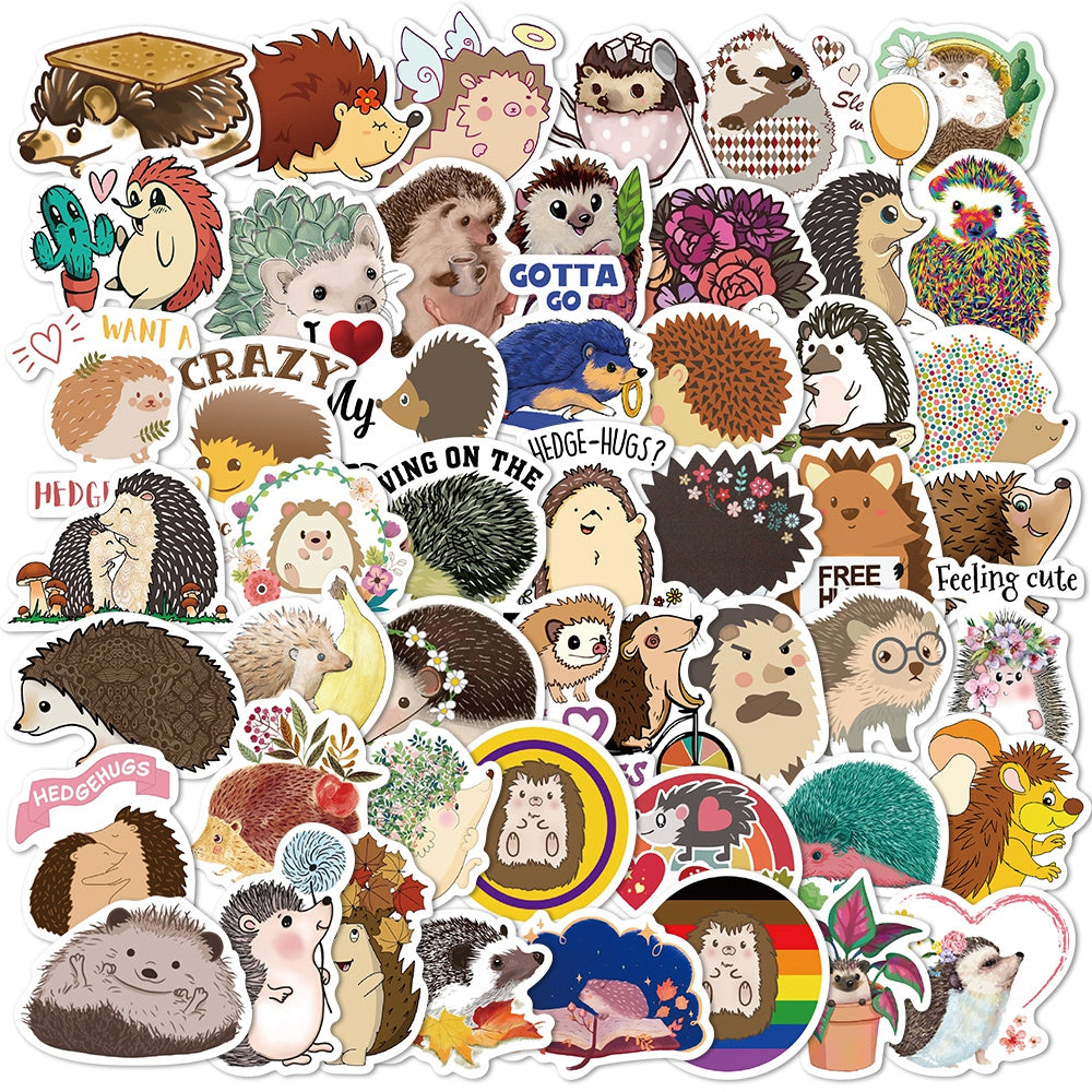 50pcs Hedgehog 2 Stickers