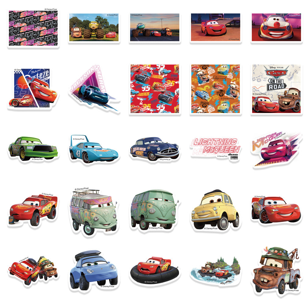 50pcs Total Racer Stickers