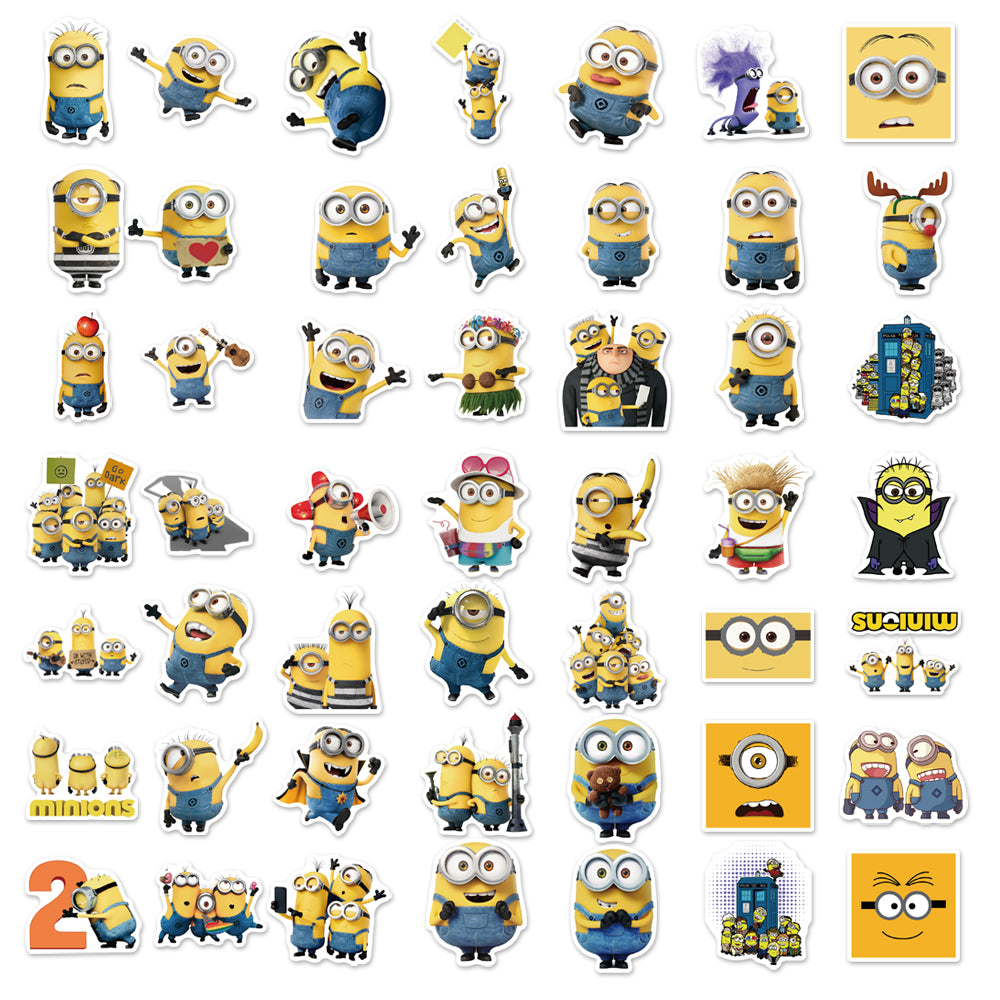 100pcs Minions Stickers