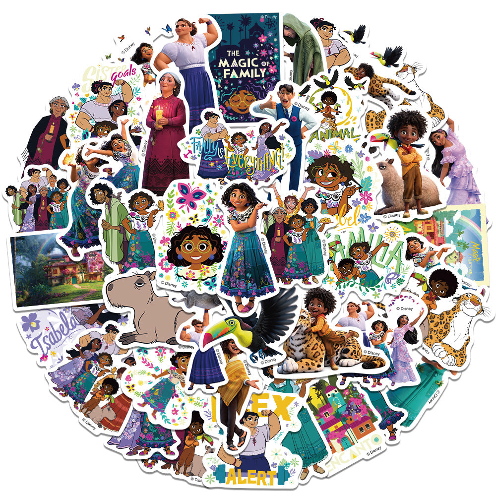 50pcs Magic House Stickers