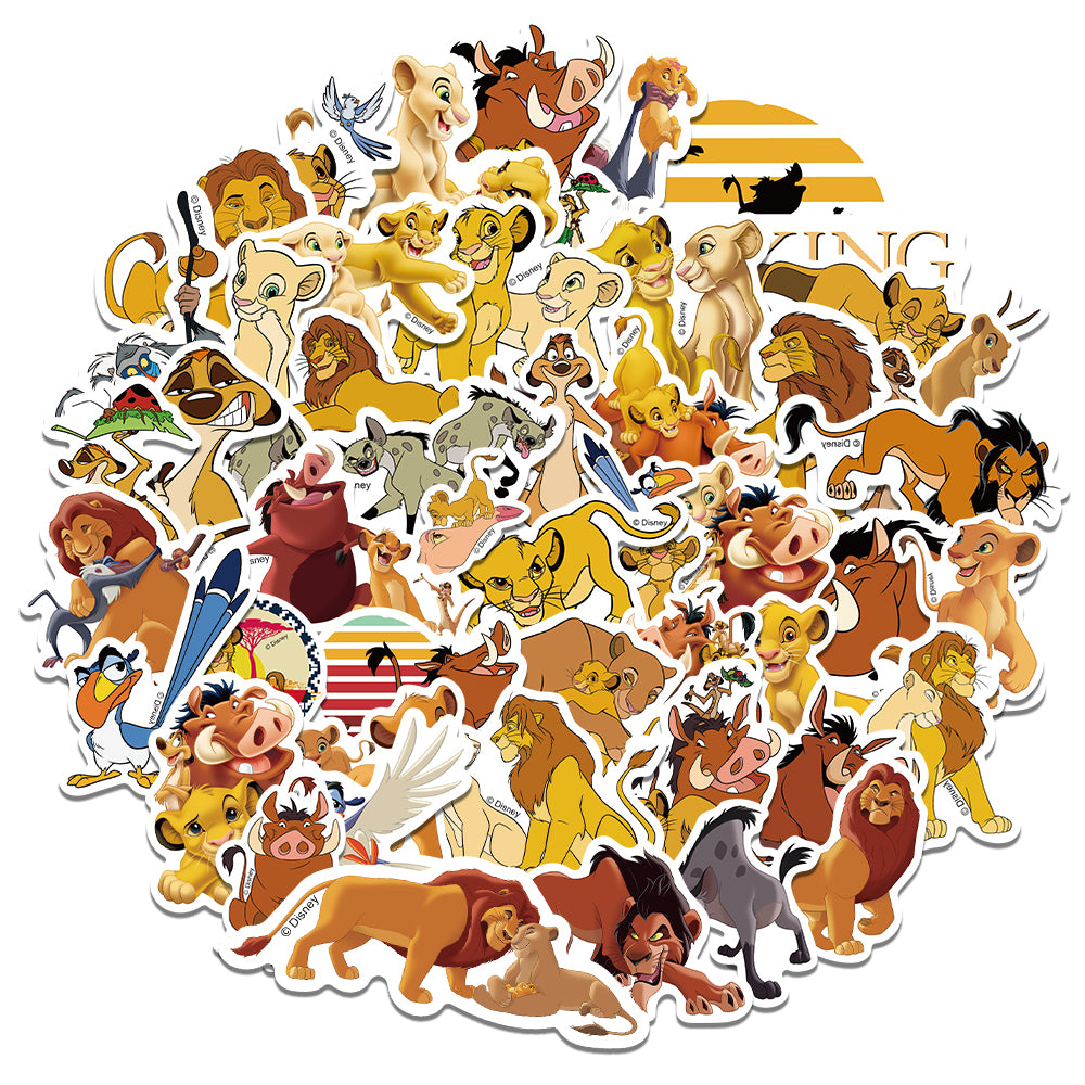 50pcs The Lion King Stickers