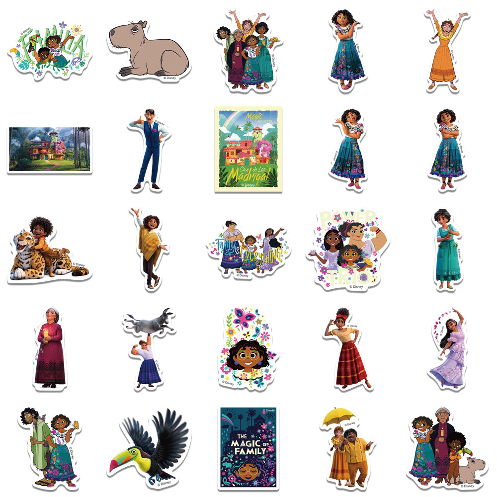 50pcs Magic House Stickers