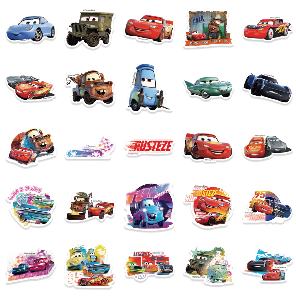 50pcs Total Racer Stickers