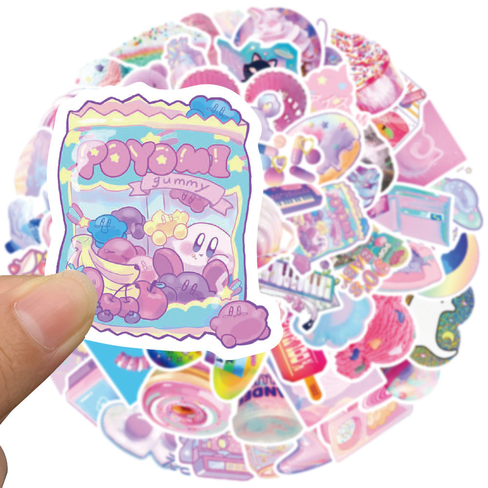 60pcs Laser INS Stickers