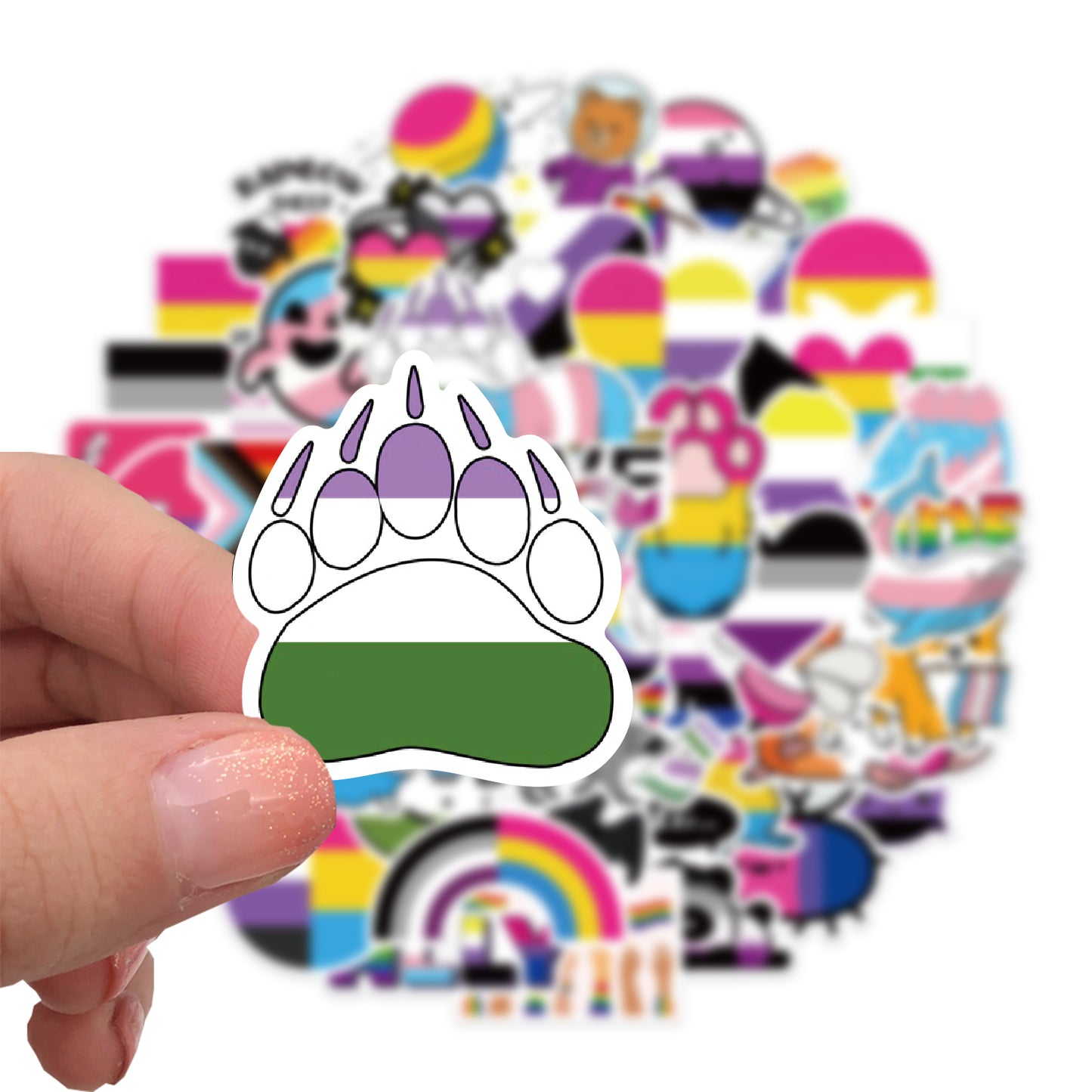 50pcs TXL 1 Stickers