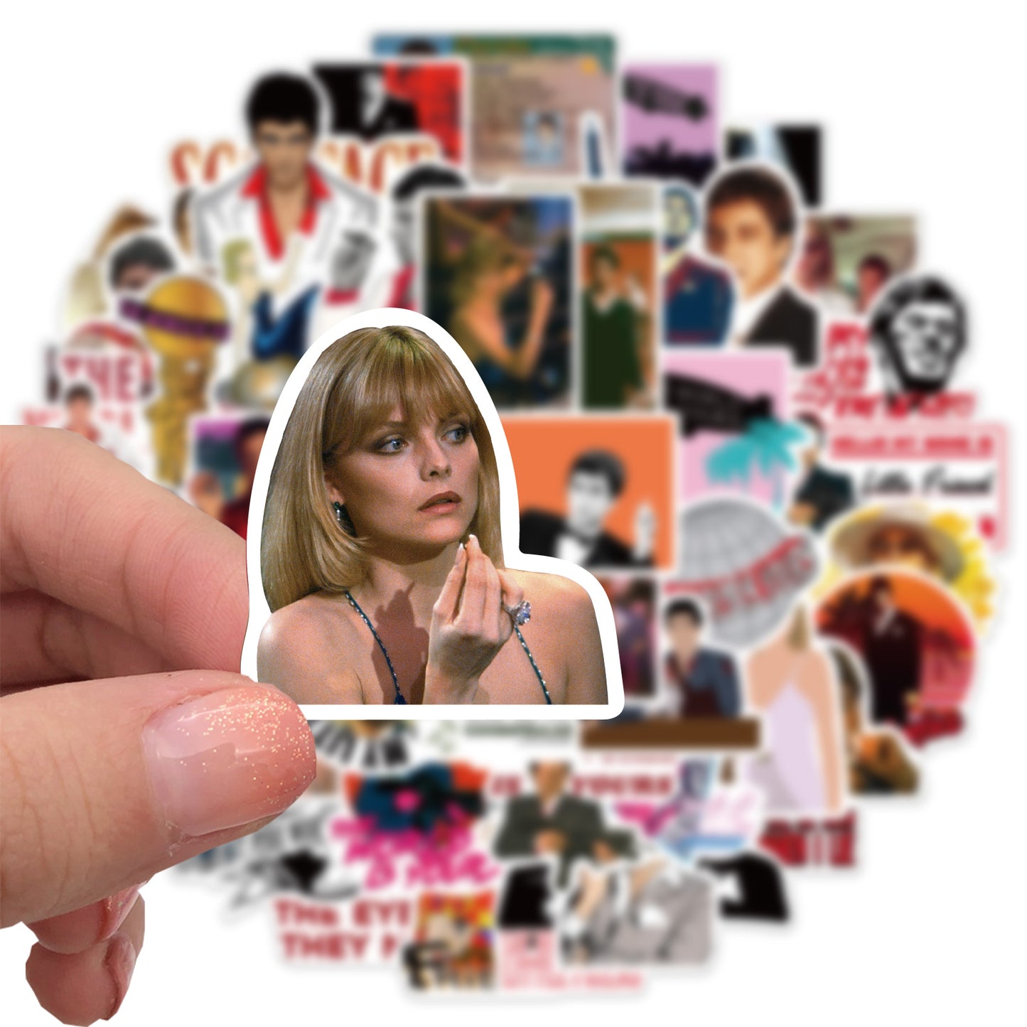 50pcs Scarface Stickers