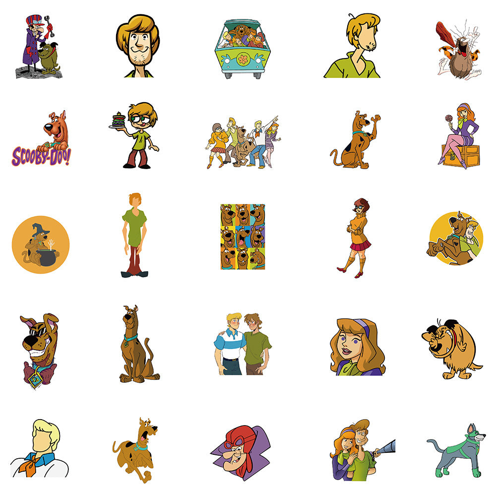 50pcs Scooby Doo 1 Stickers