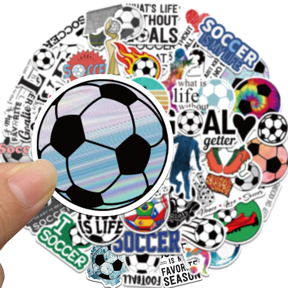50pcs Soccer 1 Stickers