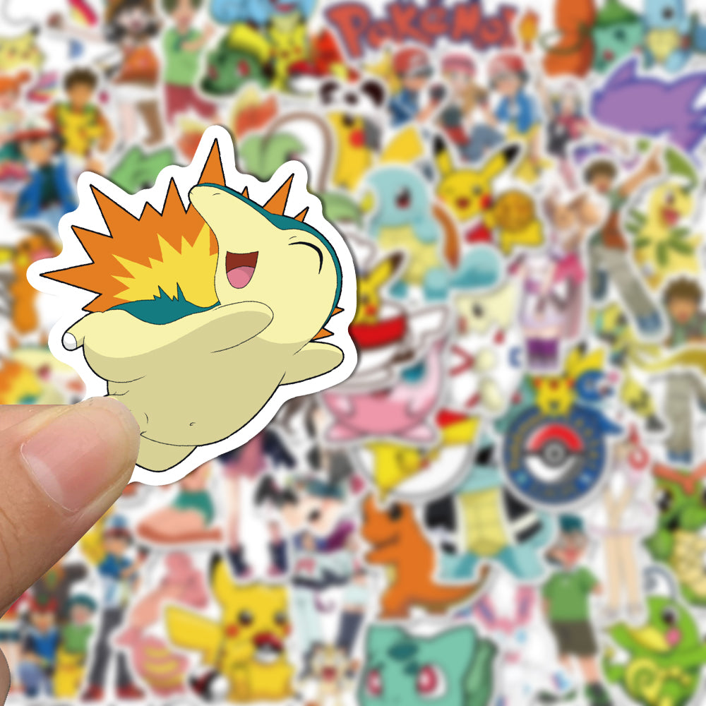 50pcs Pokemon 2 Stickers