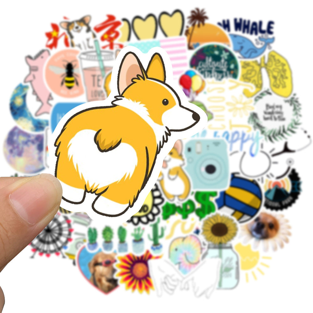 50pcs Sun INS Stickers