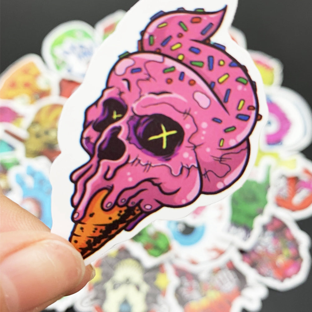 50pcs Terror Stickers