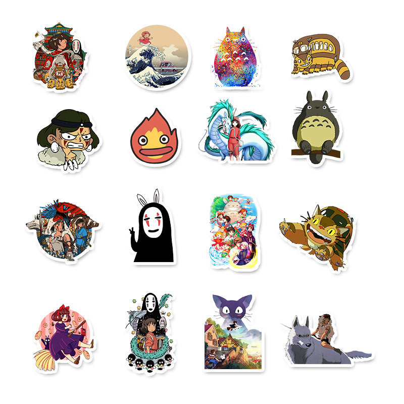 50pcs Miyazaki 1 Stickers