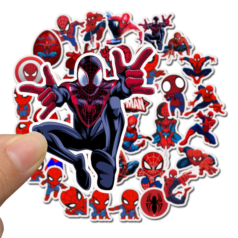 35pcs Spiderman Stickers
