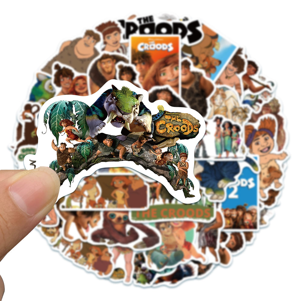 50pcs The Croods Movie Stickers