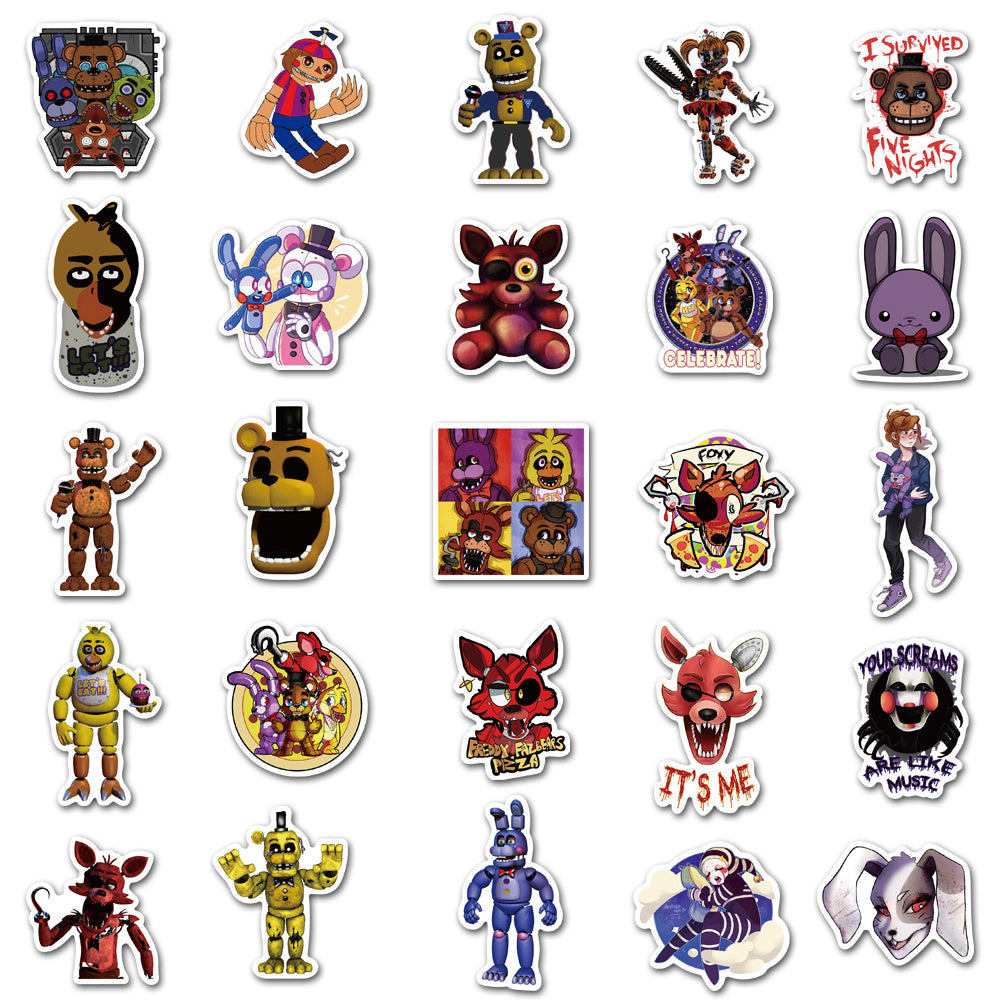 50pcs Five Nights at Freddy's 1 Stickers