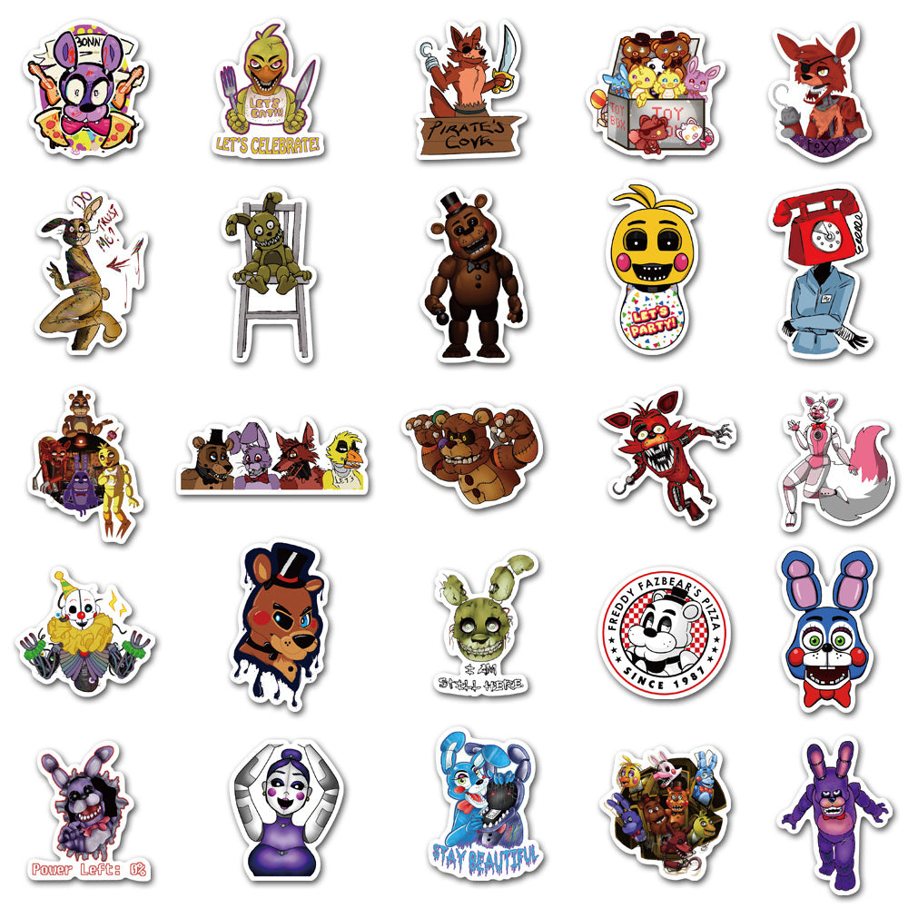 50pcs Five Nights at Freddy's 2 Stickers