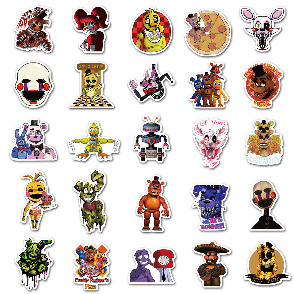 50pcs Five Nights at Freddy's 2 Stickers