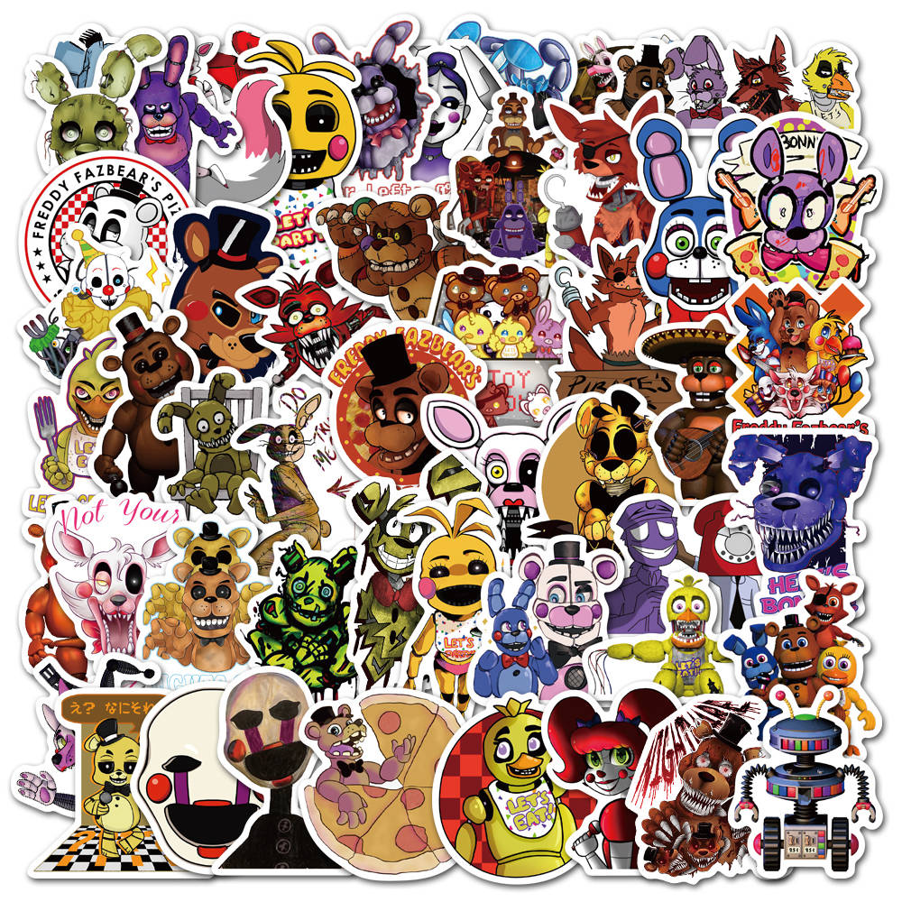 50pcs Five Nights at Freddy's 2 Stickers