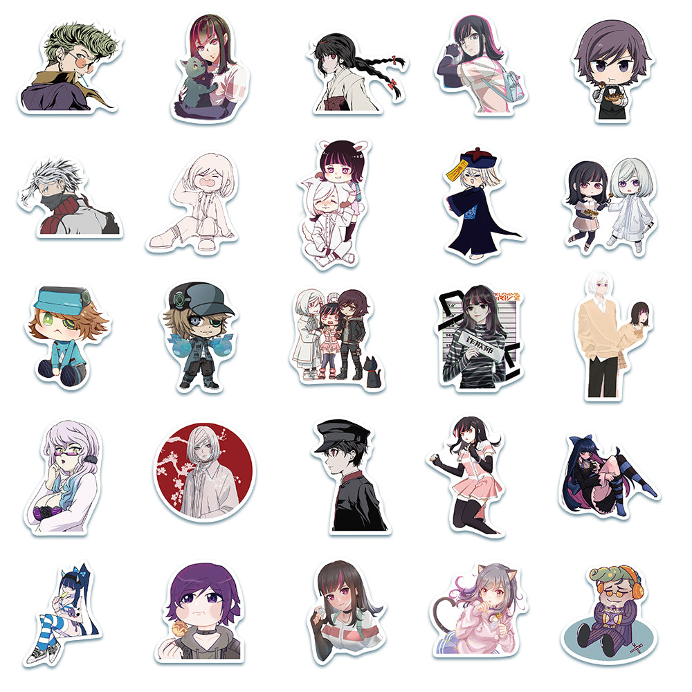 50pcs Akudama Drive Stickers