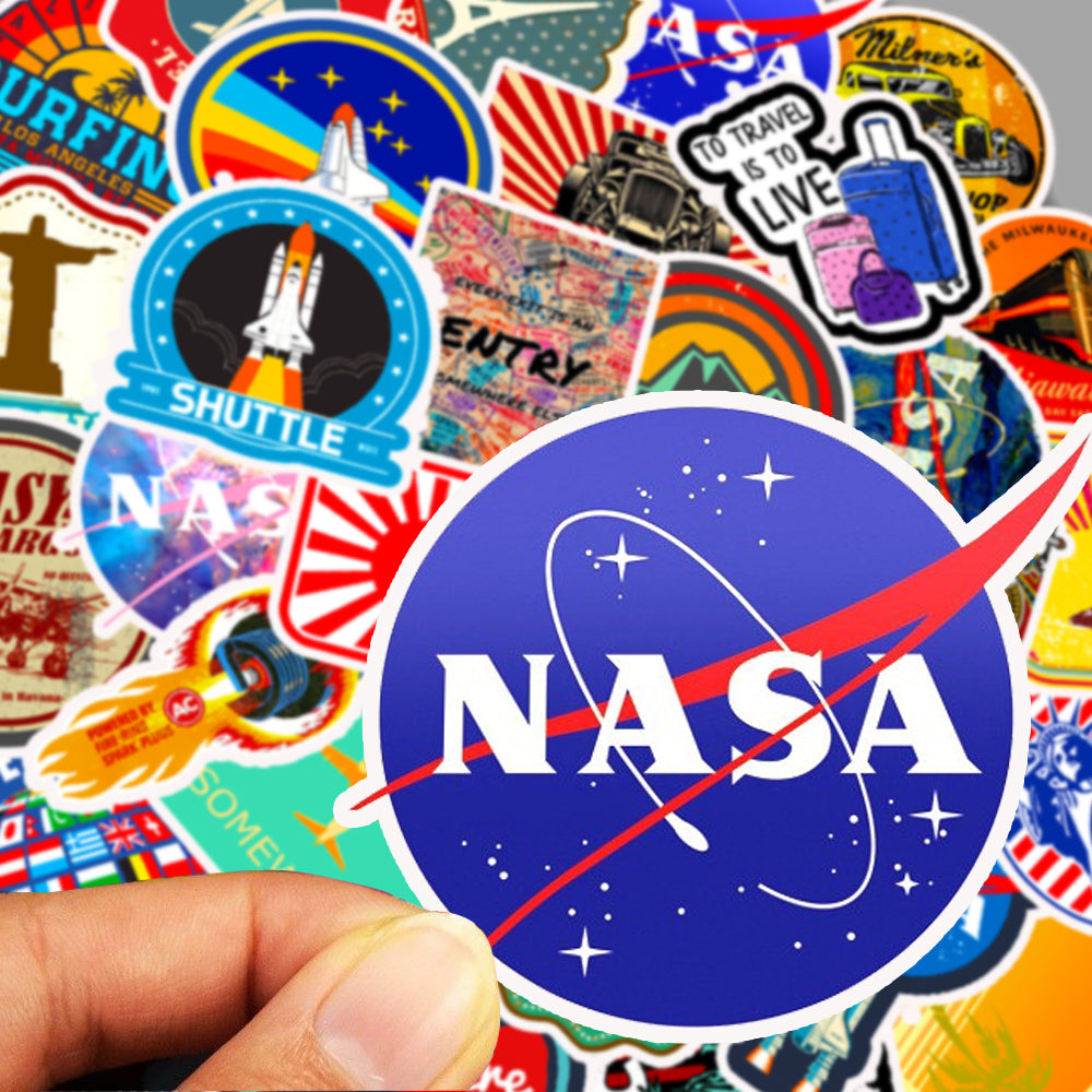 50pcs Air Travel Stickers