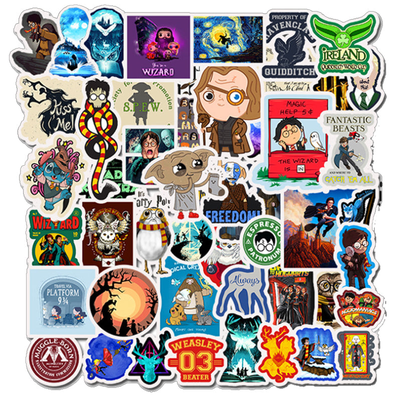 50pcs Harry Potter 2 Stickers