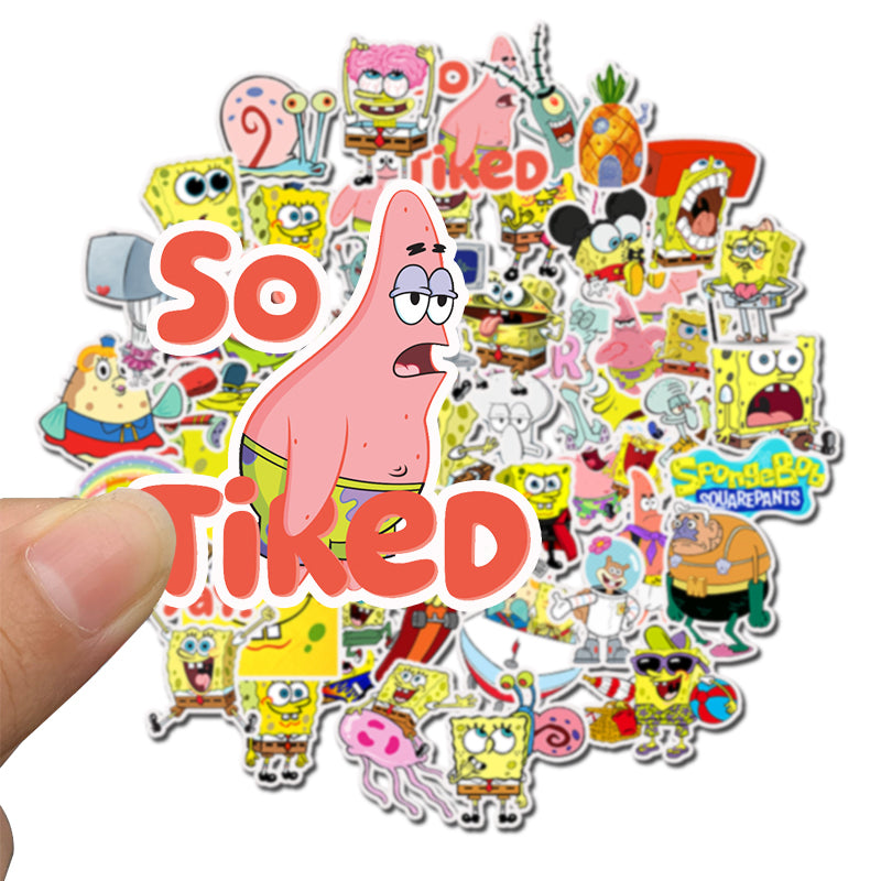 50pcs Sponge Bob 1 Stickers