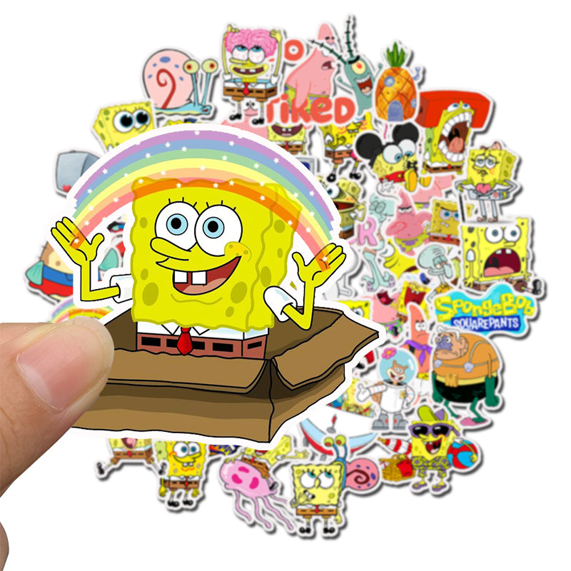 50pcs Sponge Bob 1 Stickers