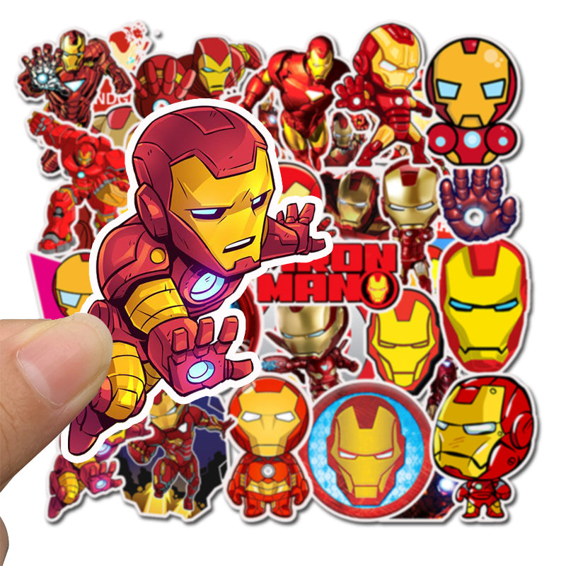 35pcs Iron Man Stickers