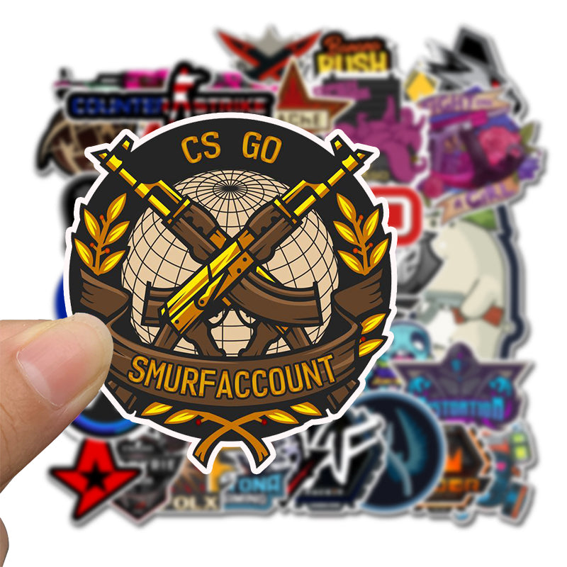 50pcs CS Go Stickers