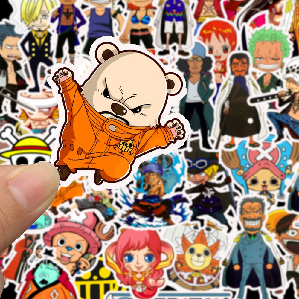 50pcs One Piece Stickers