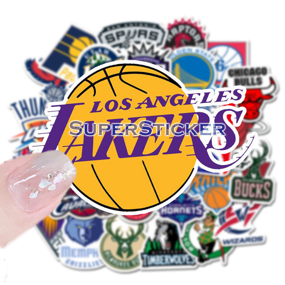 32pcs Basketball Stickers