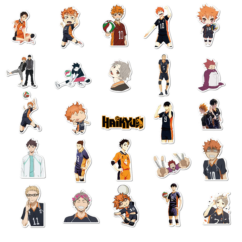 52pcs Haikyu 1 Stickers