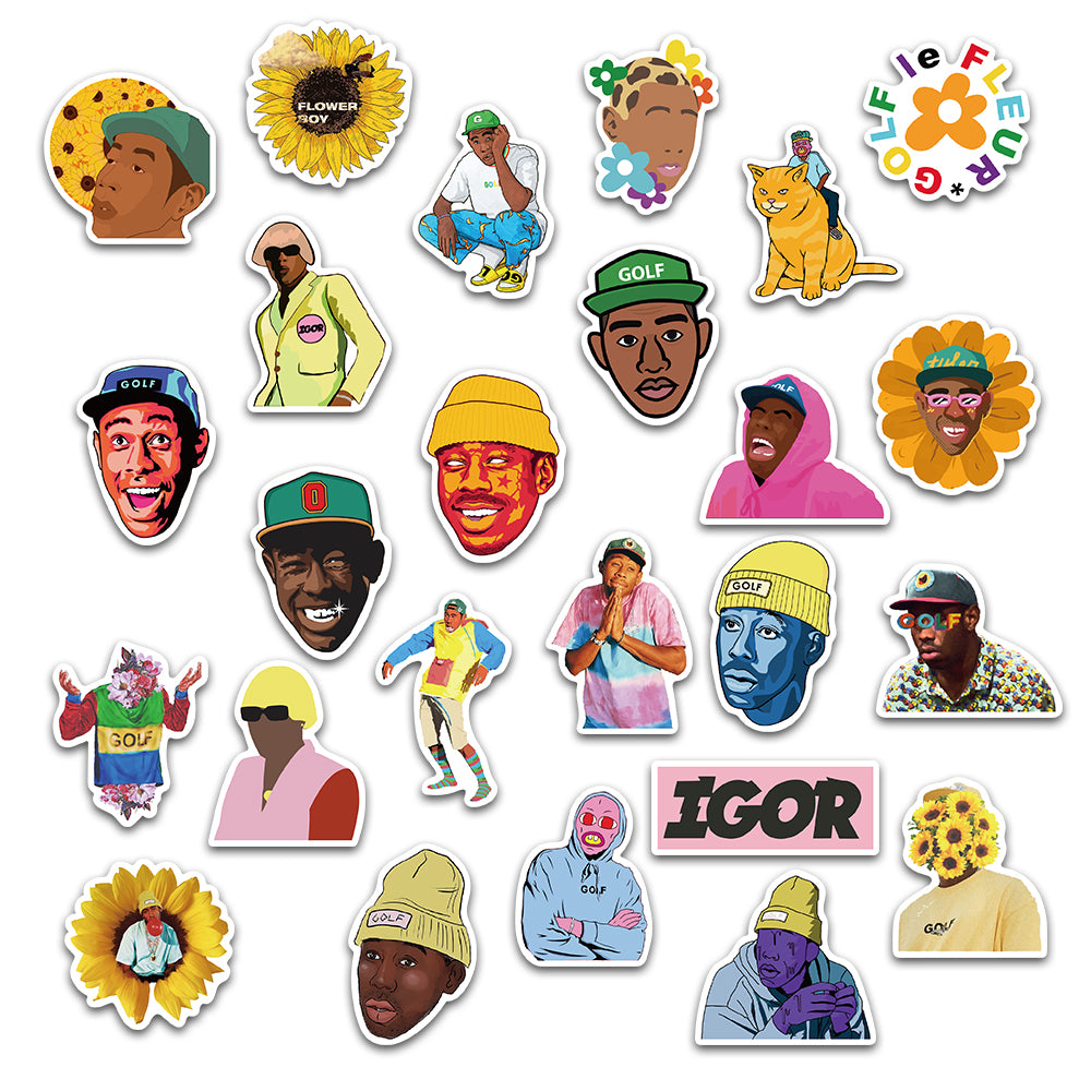 50pcs Tyler The Creator Stickers