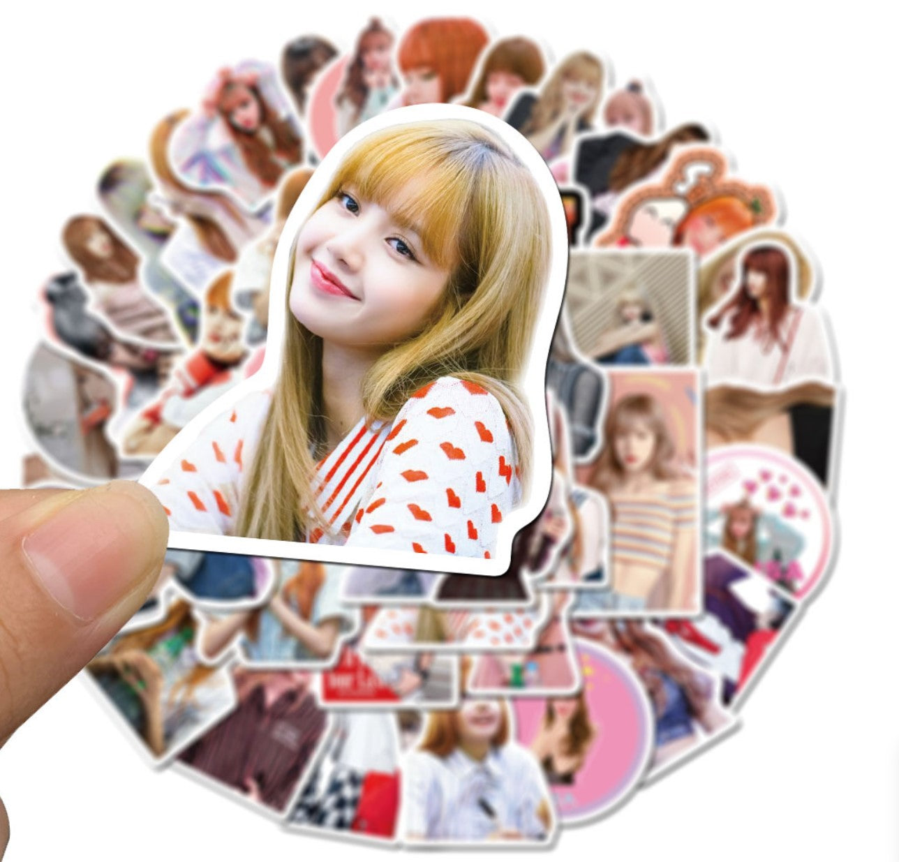 50pcs Lisa Stickers