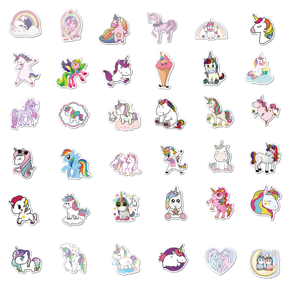 50pcs Unicorn 2 Stickers