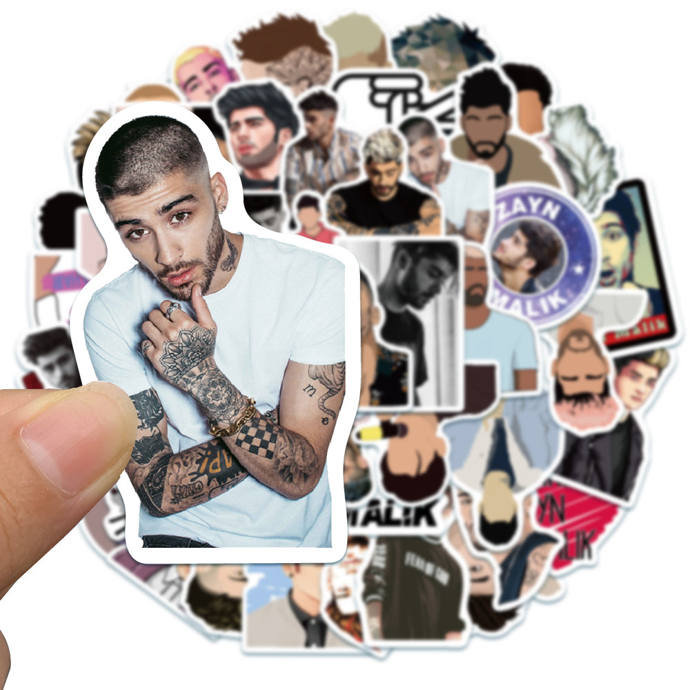 50pcs Zayn Malik Stickers