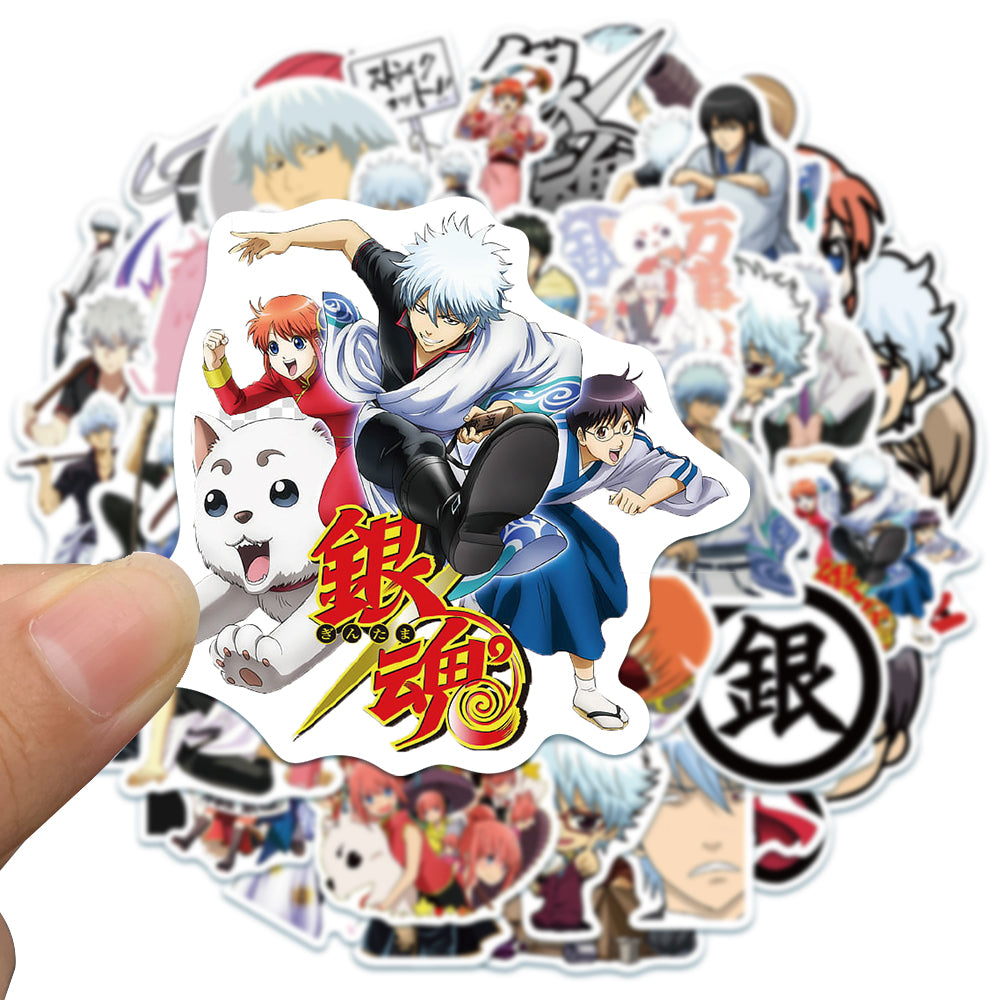 50pcs Gintama Stickers