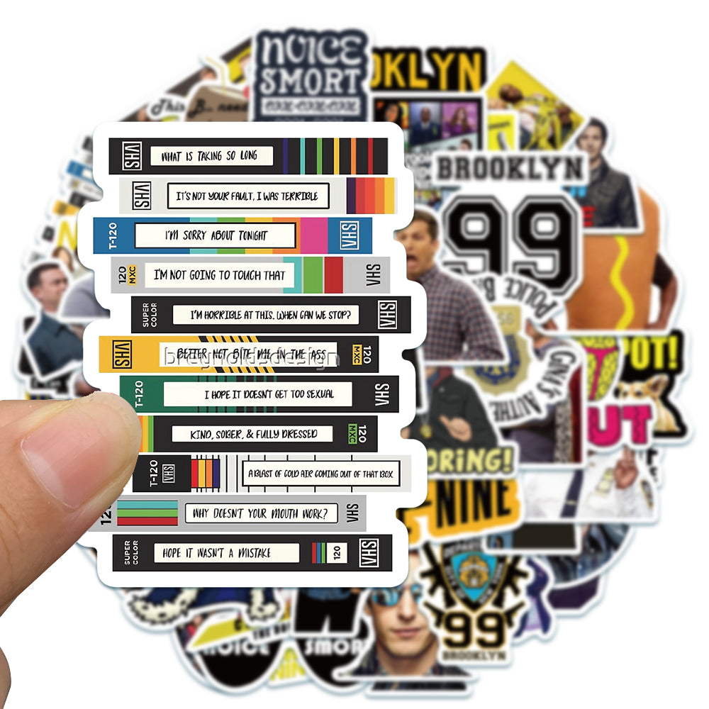 50pcs Brooklyn Nine Nine Stickers