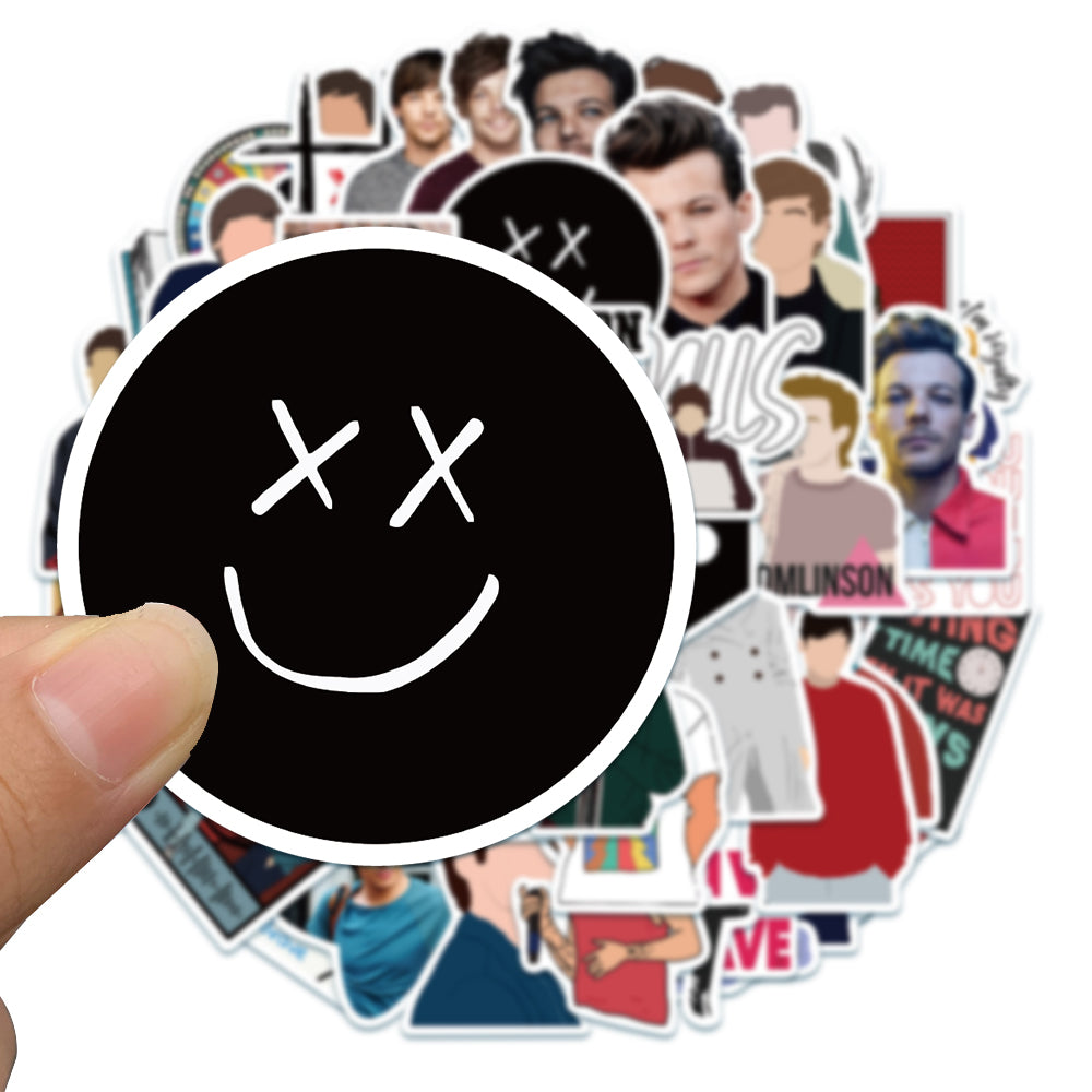 50pcs Louis Tomlinson Stickers