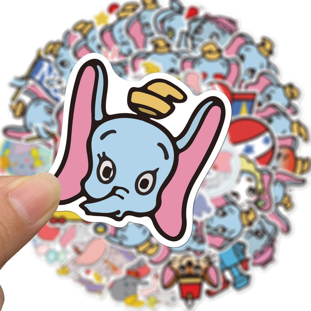 50pcs Dumbo Stickers
