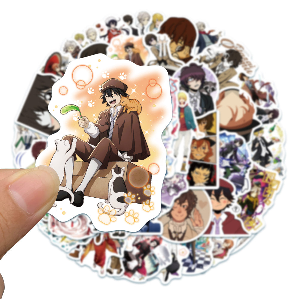 50pcs Bungo Stray Dogs 1 Stickers