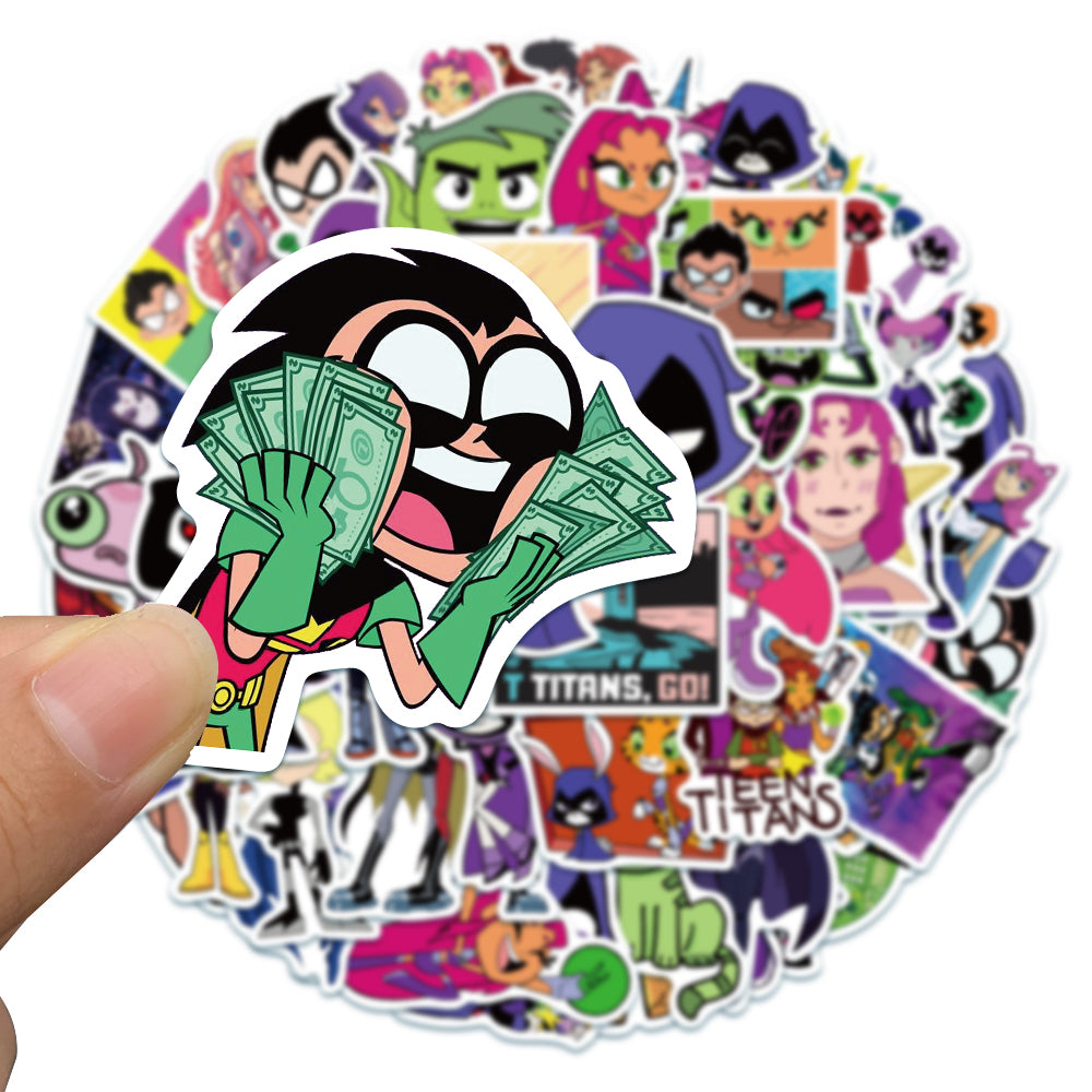 50pcs Teen Titans 1 Stickers