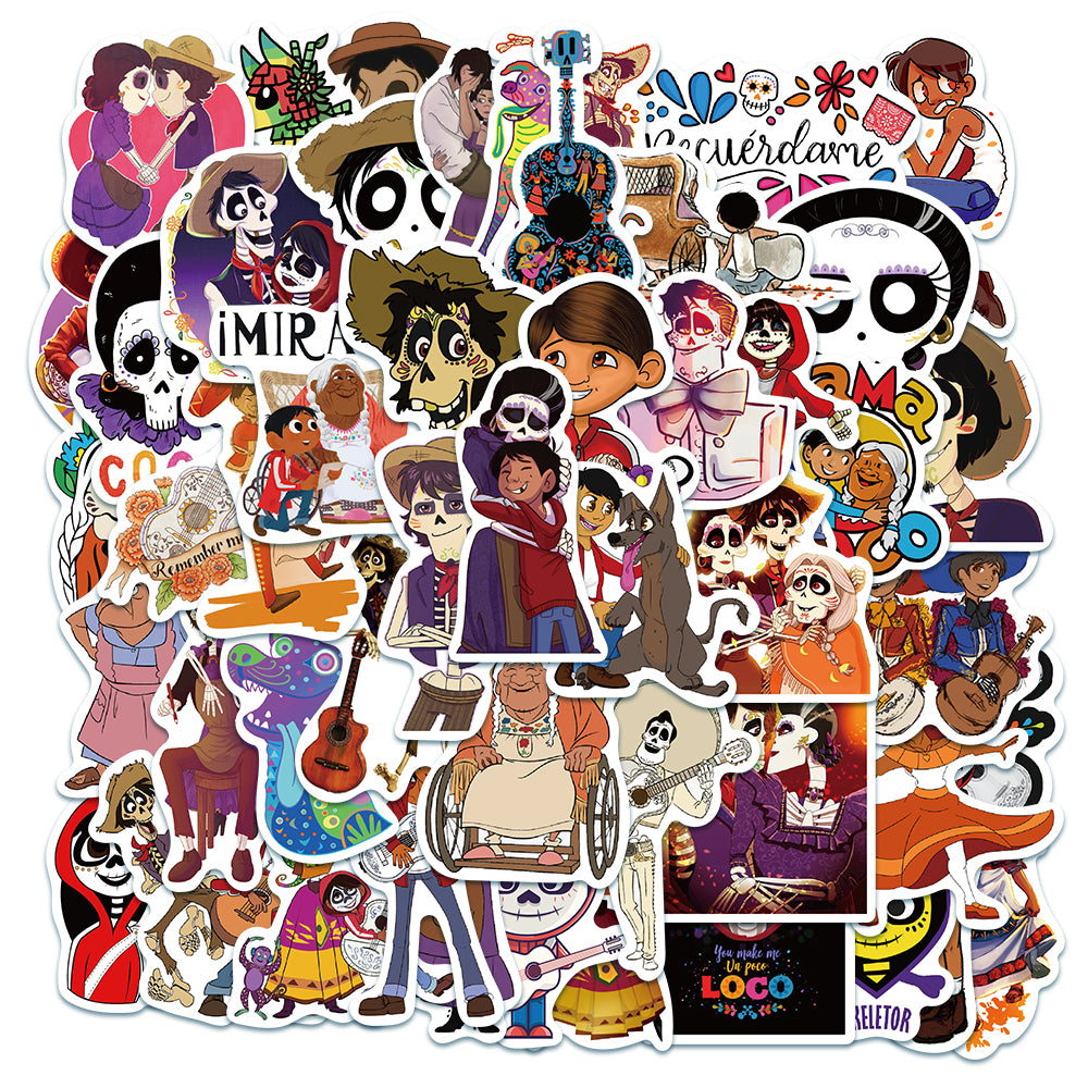 50pcs Coco Stickers