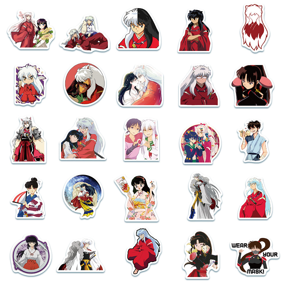 50pcs Inuyasha 2 Stickers