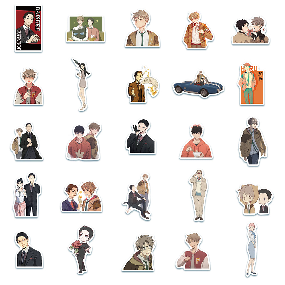 50pcs The Millionaire Detective Stickers